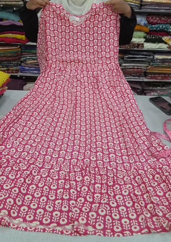 Premium Rayon Full Length Maxi Gown | MG130